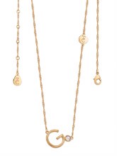 Tipperary Crystal Letter "G" Pendant Gold