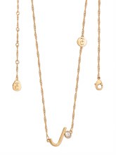 Tipperary Crystal Letter "J" Pendant Gold