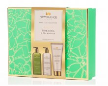 Newgrange Living Lime Basil & Mandarin Luxury Body Care Set of 3