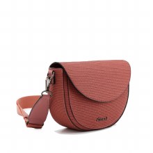 Gionni Handbags Lotus Saddle Bag Rose
