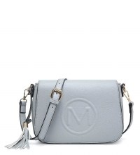 Bessie London Handbags M Grey Handbag