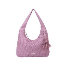 Gionni Handbags Malta Shoulder Bag Woven Lilac