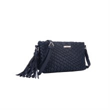 Gionni Handbags Malta Crossbody Bag Woven Navy