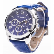 Newgrange Living Mens Watch Blue Strap & Blue Face