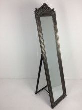 Maison Mirror Cheval Silver Dark
