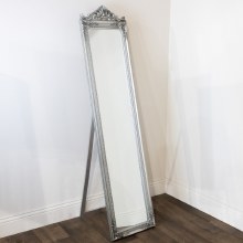 Tara Lane Mirror Floor Standing Silver