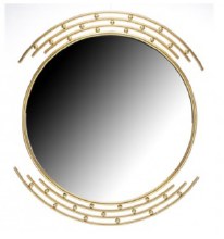 Grange Living Mirror Round Gold 80cm