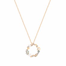 Tipperary Crystal MOH Pendant Eclectic Gold