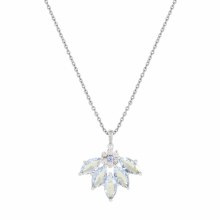 Tipperary Crystal MOH Pendant Flwr Sapph Silv