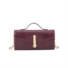 Gionni Handbags Mojito Baguette Clutch Burgundy