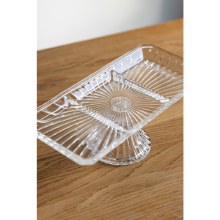Killarney Crystal Muckross Rectangular Platter