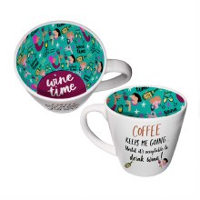 Inside Out Mugs Coffee Keeps me Going