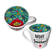 Inside Out Mug Daddy Superhero
