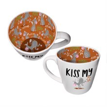Inside Out Mugs Kiss My Ass