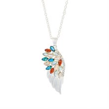 Indulgence Necklace Colour Crystal Wing