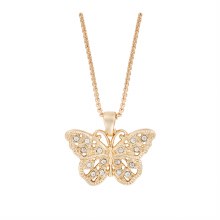 Indulgence Necklace crystal butterfly
