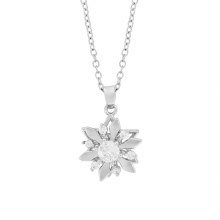 Indulgence Necklace Cz Flower