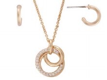 Indulgence Necklace & Earring Linked Ring