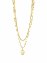 Absolute Jewellery Necklace Gold N2337GL