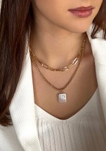 Absolute Jewellery Necklace Gold N2339GL