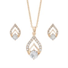 Indulgence Necklace Gold Teardrop