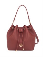 DICE HANDBAG NEPTUNE BUCKET BAG RUST
