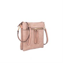 Hampton Handbags Nile N/S Crossbody Bag Rose