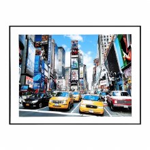 Straits New York City Taxi Print 60x80cm