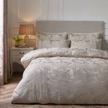 Opulent Jacquard Double Double Champagne