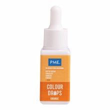 Colour Drops Orange - Oil Based Food Colouring
