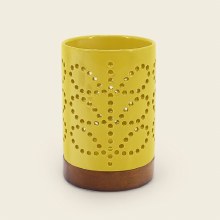 Orla Kiely Ceramic Candle Holder (Sunflower)