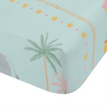 Paradise Desert Animal Double Bed Fitted Sheet