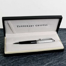 Tipperary Crystal Pen Silver James Joyce Style