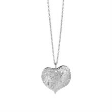 Newbridge Silverware Pendant Leaf Textured