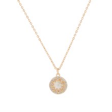 Tipperary Crystal Pendant Star Mother of Pearl Gold