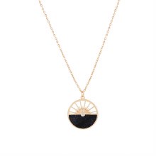 Tipperary Crystal Pendant Sunrise Soleil Gold