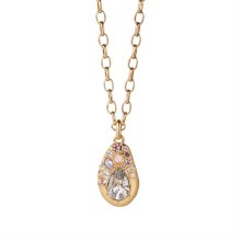 Newbridge Silverware Pendant with Mixed Stones
