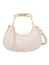 GIONNI HANDBAG PERIDOT BRACELET BAG OFF WHITE