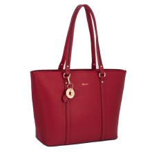 Gionni Handbags Pine Large City Day Tote Bag Red