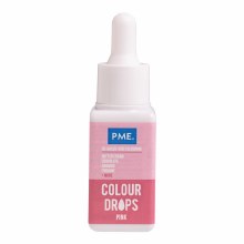 Colour Drops Pink - Oil Based Food Colouring
