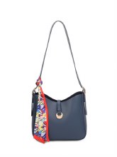 GIONNI HANDBAG QUARTZ SHOULDER BAG NAVY