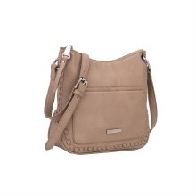 Hampton Handbags Raven Crossbody Bag Stone