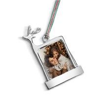 Newbridge Silverware Reindeer Photoframe Decoration