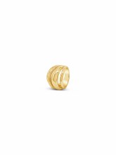Absolute Jewellery Ring Lagre Gold RG165GLL