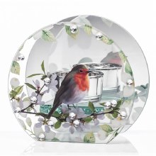 Newgrange Living Robin T-Light Holder