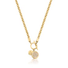 Tipperary Crystal ROMI GOLD POPCORN PENDANT