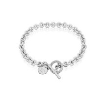 Tipperary Crystal ROMI SILVER CIRCLE BRACELET