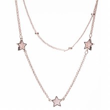 Newgrange Living Jewellery Rosegold Trio Star Pendant
