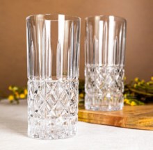 Killarney Crystal Rossmore Hi Ball Set of 6