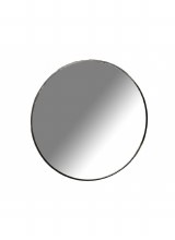 Grange Living Round Black Mirror 80cm